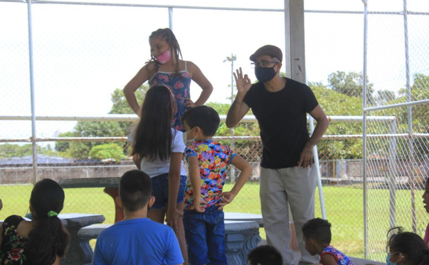 Imagen de actividades lúdicas en Puntarenas.